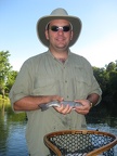 Watauga Float Trip  7  - Doug s First Fish